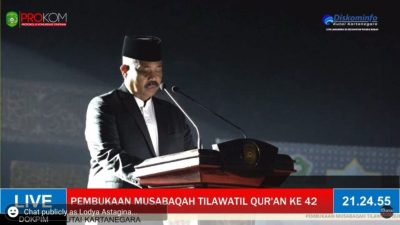 Bupati Kukar Resmi Buka MTQ XLII