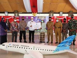 Viral Pemuda Santri Berhasil Membuat Pesawat Tiruan Garuda Indonesia