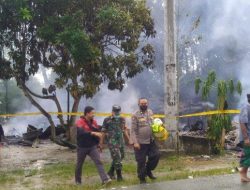 Musibah Kebakaran di Handil Baru Samboja Menewaskan Bocah 6 Tahun Yang Terkurung dirumah  