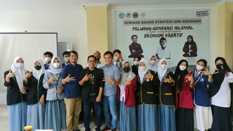 Seminar “Peluang Generasi Milenial dalam Membangun Ekonomi Kreatif”
