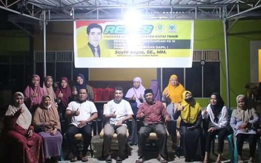 Anggota DPRD Kutim Sayid Anjas menggelar kegiatan untuk menampung aspirasi dari daerah pilihanya (Dapil) di kawasan Bukit Pelangi