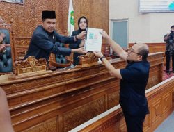 Dr Novel Paembonan Sampaikan Pemandangan Umum Fraksi KIR Tentang KUPA & PPAS Perubahan 2022