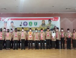 Enam Anggota DPRD Kutim di Lantik Menjadi Mabicab Pramuka Masa Bhakti 2021-2026