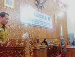 DPRD Gelar Paripurna, Tentang Pedoman Tata Kearsipan di lingkungan Pemerintah Daerah