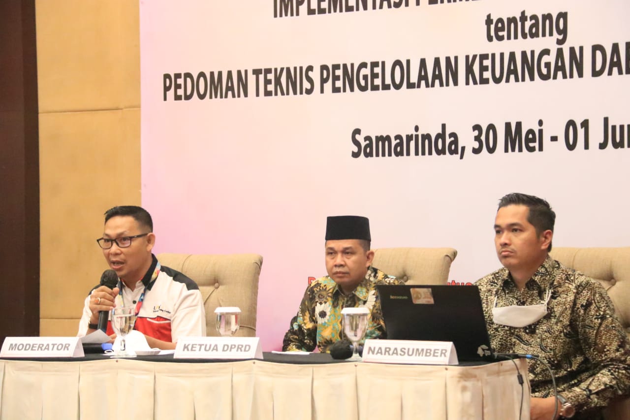 DPRD Kutim Gelar Bimtek Terkait Pengelolaan Anggaran