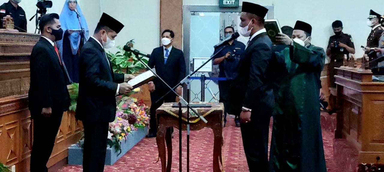pelantikan Anggota DPRD Kutim Abdi Firdaus