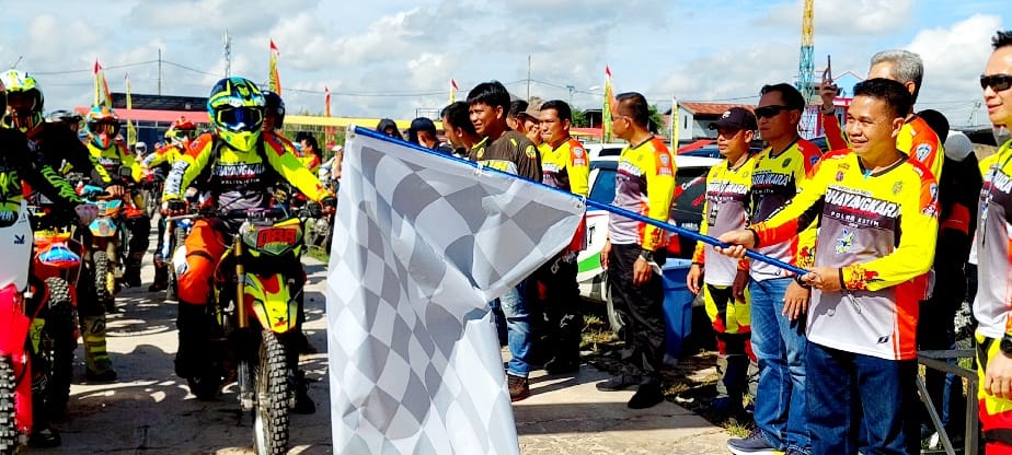 peserta Latber Bhayangkara Adventure Trail