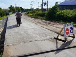Dinas Pekerjaan Umum Kutim Tingkatkan Jalan AMD Di Sangatta Selatan