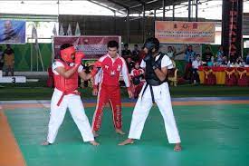 Kontingen Kabupaten Kutai Timur keluar sebagai juara umum di cabang tarung derajat Porprov VII Kaltim  2022