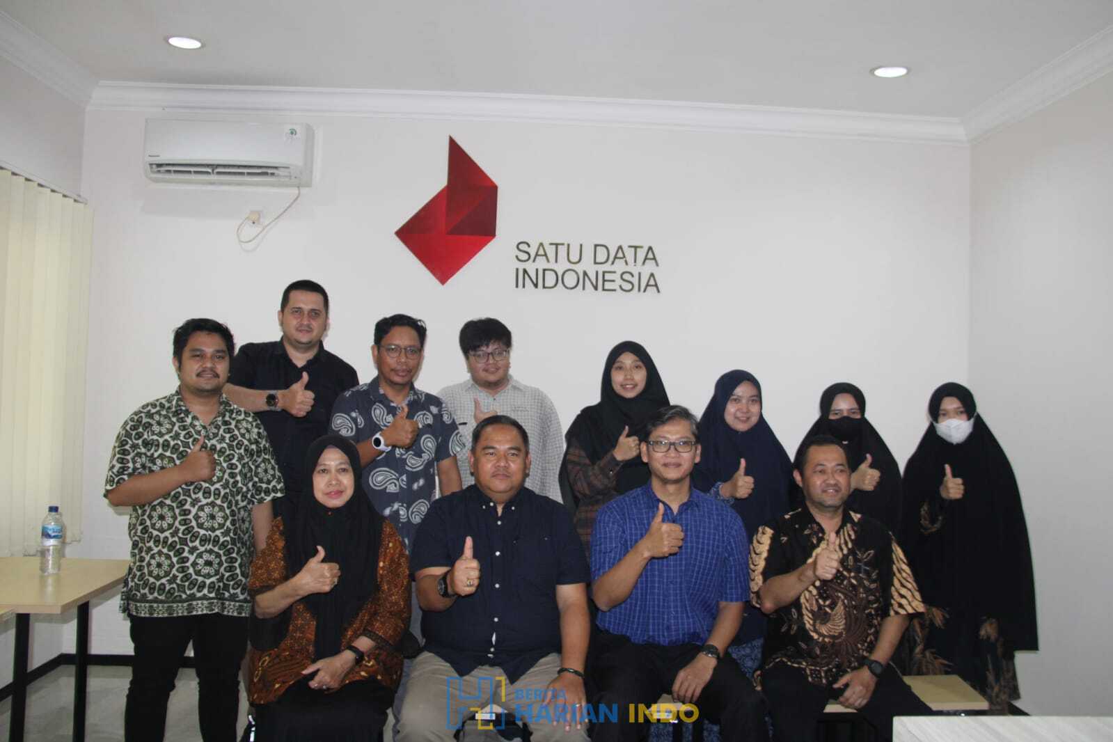 Jajaran Diskominfo Kutim Melakukan Kunjungan Ke Satu Data Indonesia (SDI) Badan Perencanaan Pembangunan Nasional (Bappenas) di Jakarta, Kamis (25/5/2023).