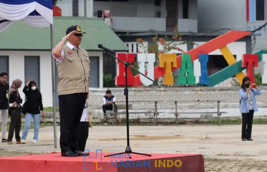Usai kegiatan Apel Kesiapan Personel dan Peralatan Penanggulangan Kebakaran Hutan dan Lahan (Karhutla) yang digelar oleh Badan Penanggulangan Bencana Daerah (BPBD) Kabupaten Kutim di Folder Jalan Ilham Maulana, Sangatta, Rabu (31/5/2023).
