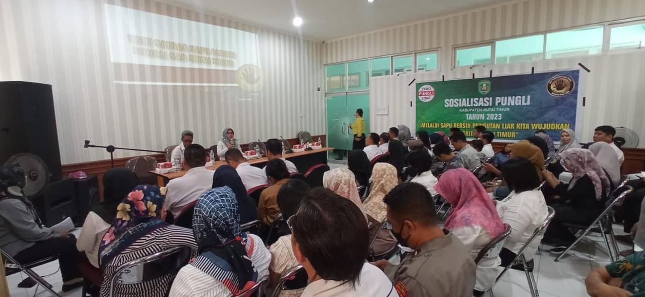 Satuan Tugas Sapu Bersih Pungutan Liar (Satgas Saber Pungli) mengadakan kembali sosialisasi pungli di Kantor Dinas Kependudukan dan Catatan Sipil (Disdukcapil) Kutim