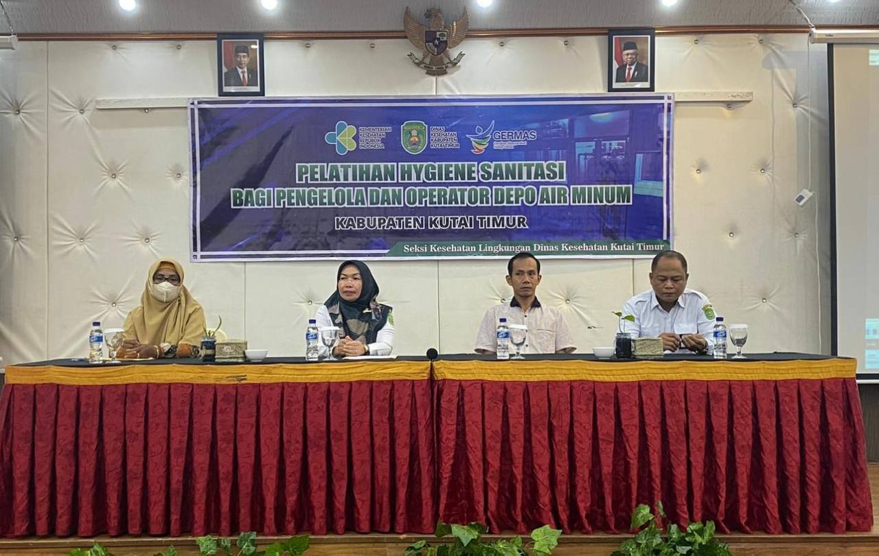 Dinkes Kabupaten Kutai Timur (Kutim) mengimbau para pengelola gerai air minum untuk selalu memastikan kualitas air minum yang mereka jual aman untuk diminum oleh konsumen