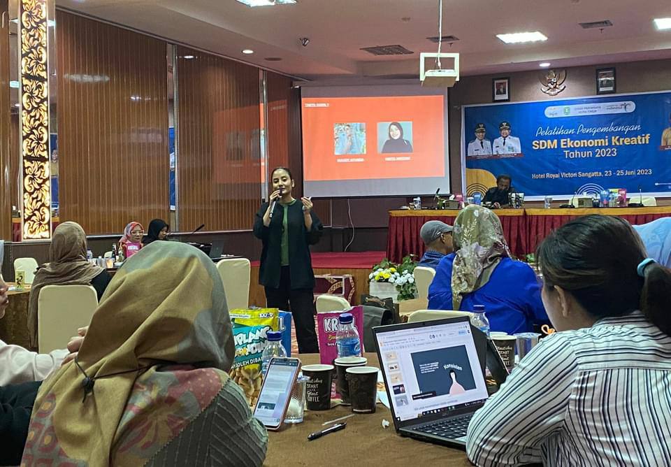 Kegiatan dalam rangka menggencarkan program peningkatan 17 sub sektor Ekonomi Kreatif (Ekraf) yang digelar selama tiga hari sejak tanggal 23-25 Juni 2023