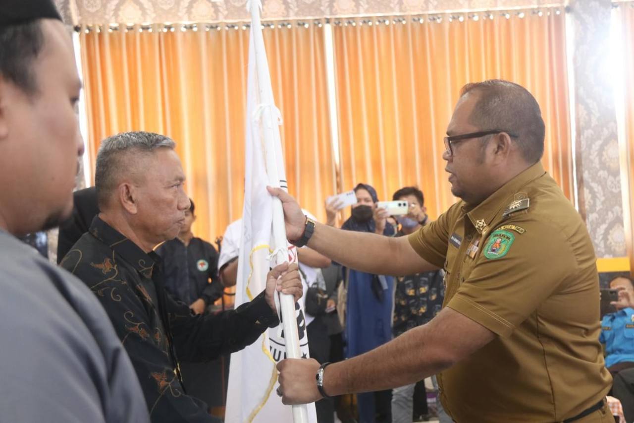 Pengukuhan secara resmi dilakukan oleh Wakil Bupati Kabupaten Kutai Timur (Kutim) Kasmidi Bulang selaku Ketua Dewan Penasihat Forum Komunikasi Umat Beragama (FKUB) yang disaksikan oleh perwakilan Kemenag, Kesbangpol, Forkopimda, serta tamu undangan lainnya