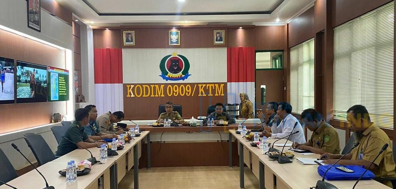 Rapat koordinasi (Rakor) Forum Komunikasi Pimpinan Daerah (Forkopimda)..