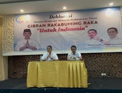 DEW Rampai Nusantara KALTIM Deklarasikan Gibran Rakabuming Raka sebagai Cawapres 2024
