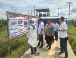 Staf Khusus INKOPPOL Mabes Polri Tinjau Progres Pembangunan Ibu Kota Negara di Kalimantan Timur