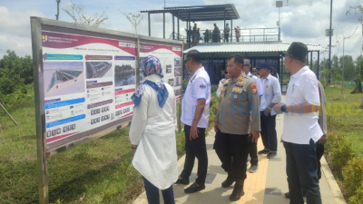 Staf Khusus INKOPPOL Mabes Polri Tinjau Progres Pembangunan Ibu Kota Negara di Kalimantan Timur