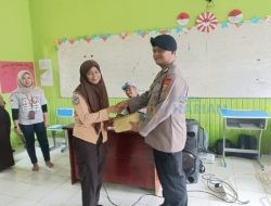 Batalyon A Pelopor Satbrimob Polda Kaltim Gelar Sosialisasi Anti-Narkoba di SMP Negeri 3 Bengalon