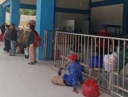 Arus Balik Lebaran Padati Terminal Sangatta, Volume Penumpang Naik Dua Kali Lipat